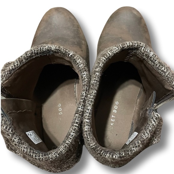 Rocket Dog Sweater Cuff Ankle Boots Women’s - Picture 2 of 3